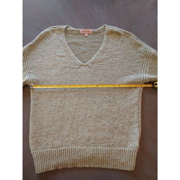 Philosophy extra large light olive green sweater - Picture 6 of 8